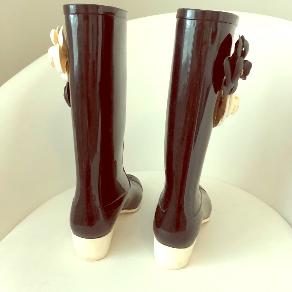 Rubber boots Chanel
